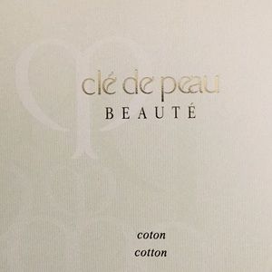 Cle de peau cotton 120sheets brand new and sealed set of 2
